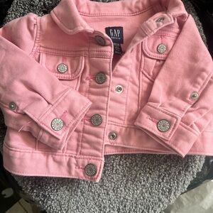GAP baby girl Pink Denim Jacket